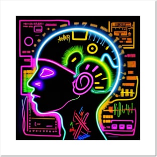 Music Brain II by Music Genius Art Posters and Art